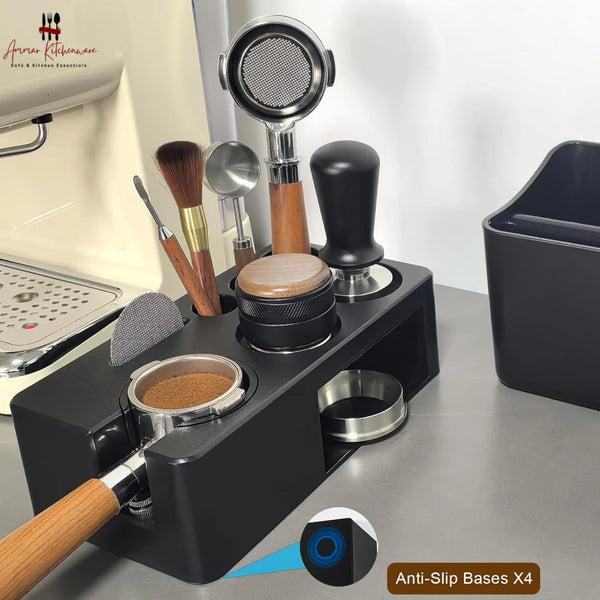 Espresso Tamping Station and Organizer