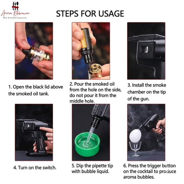 Smoked Bubble Gun