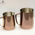 Copper Espresso Milk Steaming Pitcher