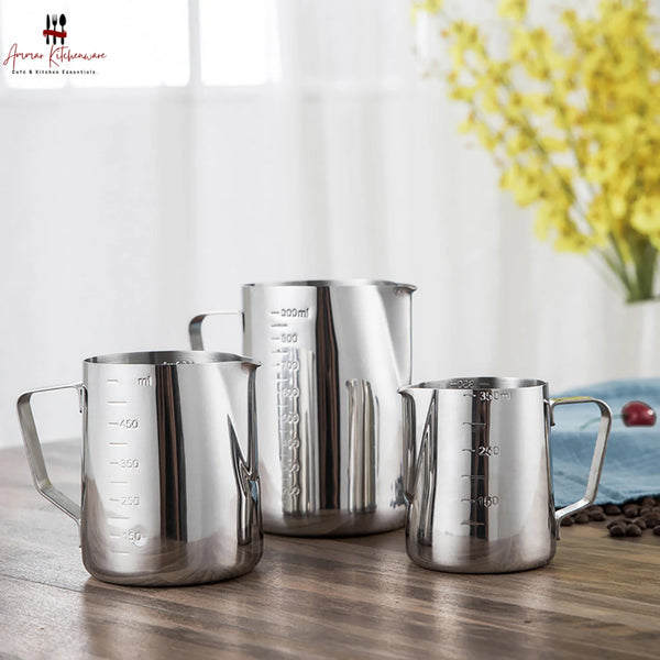 Stainless Steel Milk Frothing Pitcher