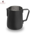 Matte Black Stainless Steel Milk Frothing Pitcher