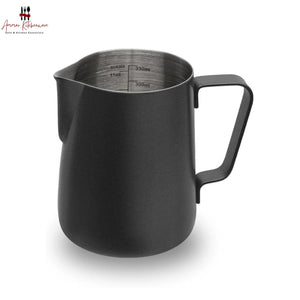 Matte Black Stainless Steel Milk Frothing Pitcher