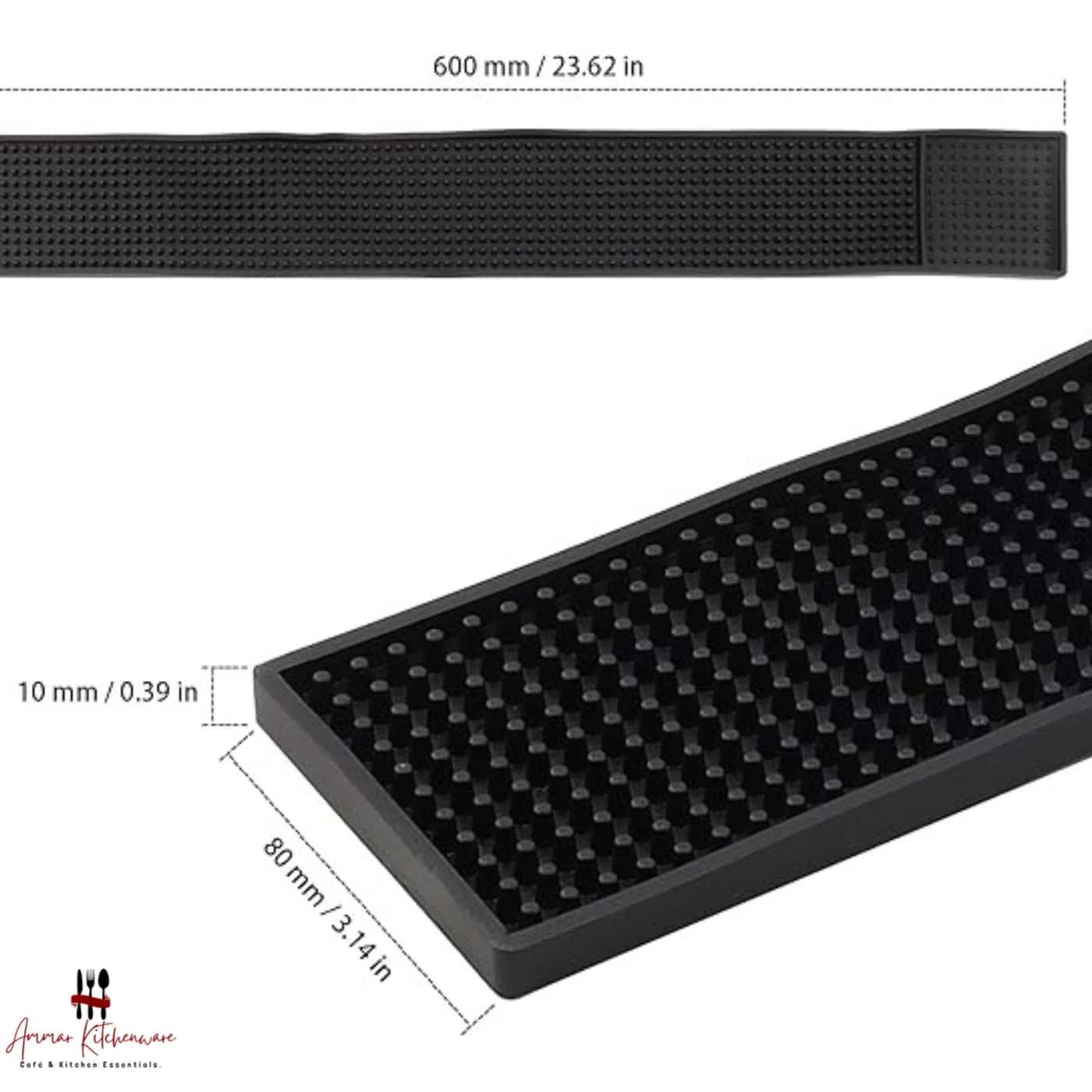 Non Slip Silicone Bar Mat