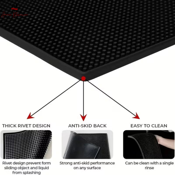Non Slip Silicone Bar Mat