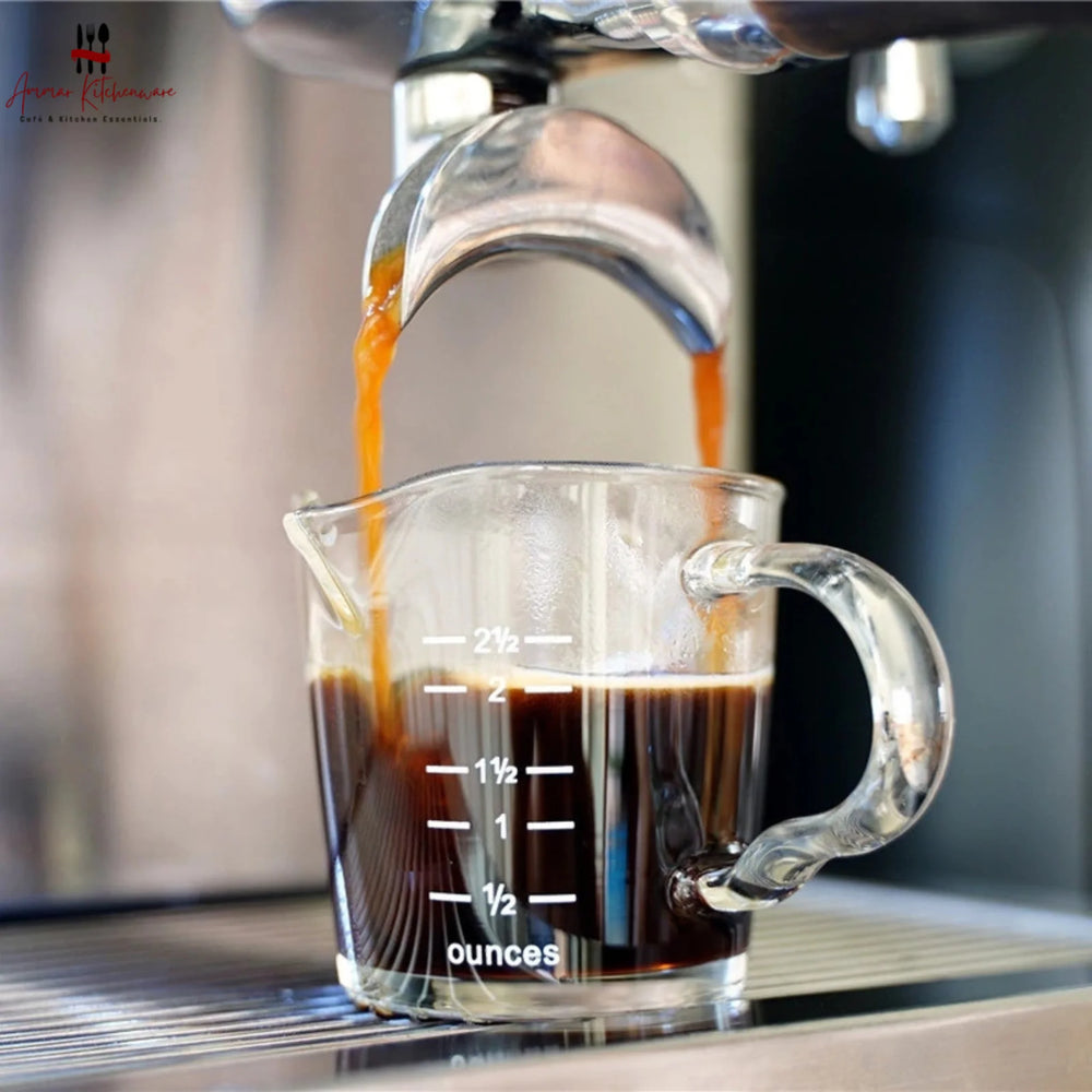 Espresso Shot Glass with Handle