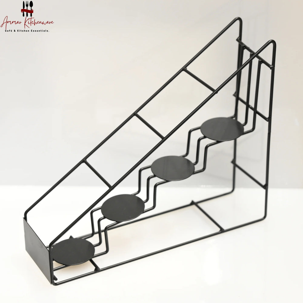 4 Tier Syrup Bottle Rack