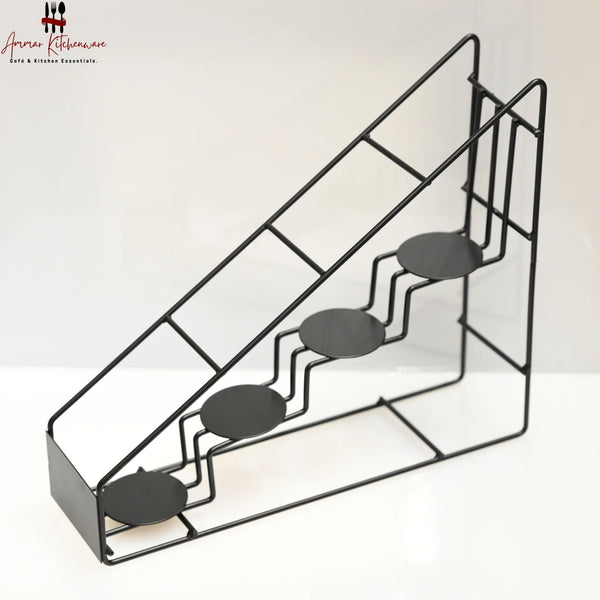 4 Tier Syrup Bottle Rack