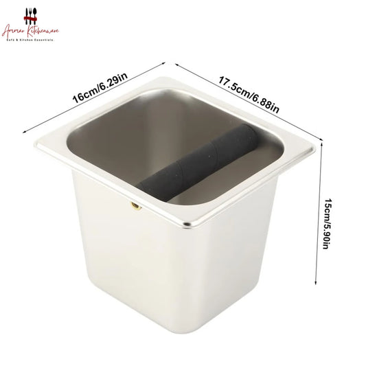 Stainless Steel Espresso Knock Box