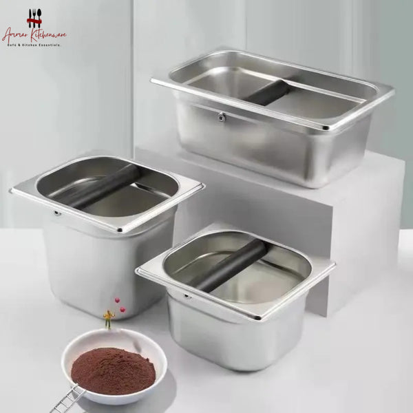 Stainless Steel Espresso Knock Box