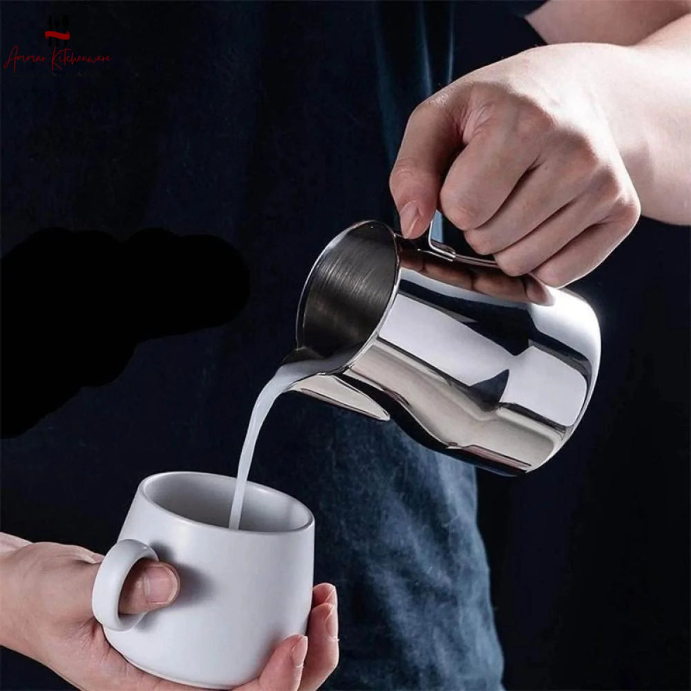 Stainless Steel Espresso Milk Steaming Pitcher