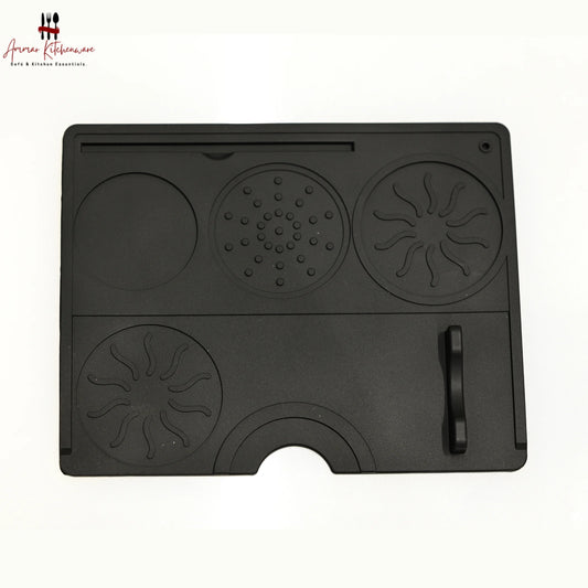 Silicone Espresso Tamping Mat with Portafilter Stand