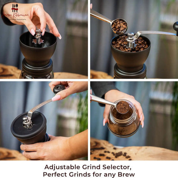 Portable Ceramic Coffee Grinder