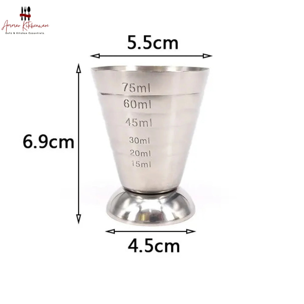 Stainless Steel Cocktail Jigger 100ml