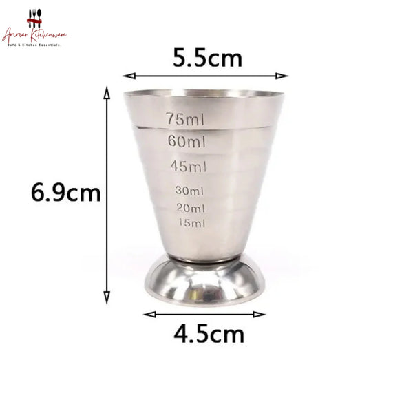 Stainless Steel Cocktail Jigger 100ml