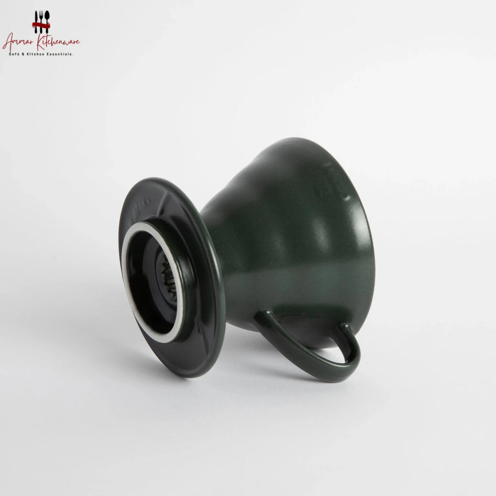 Matte Black Ceramic V60 Coffee Dripper
