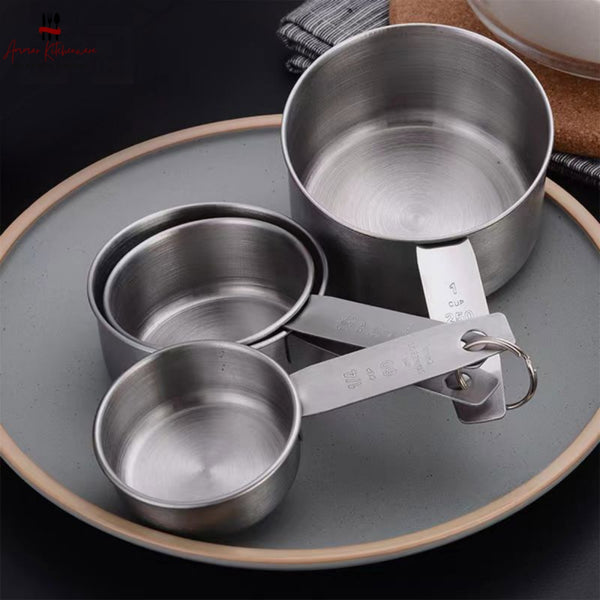 Stainless Steel Measuring Cup Set