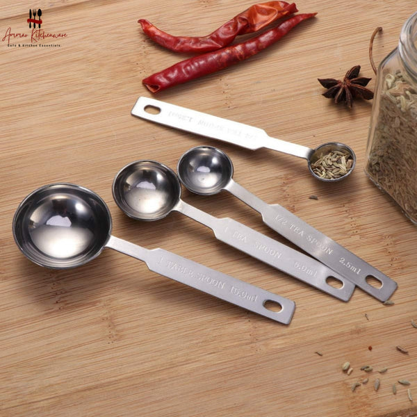 Stainless Steel Measuring Spoon Set