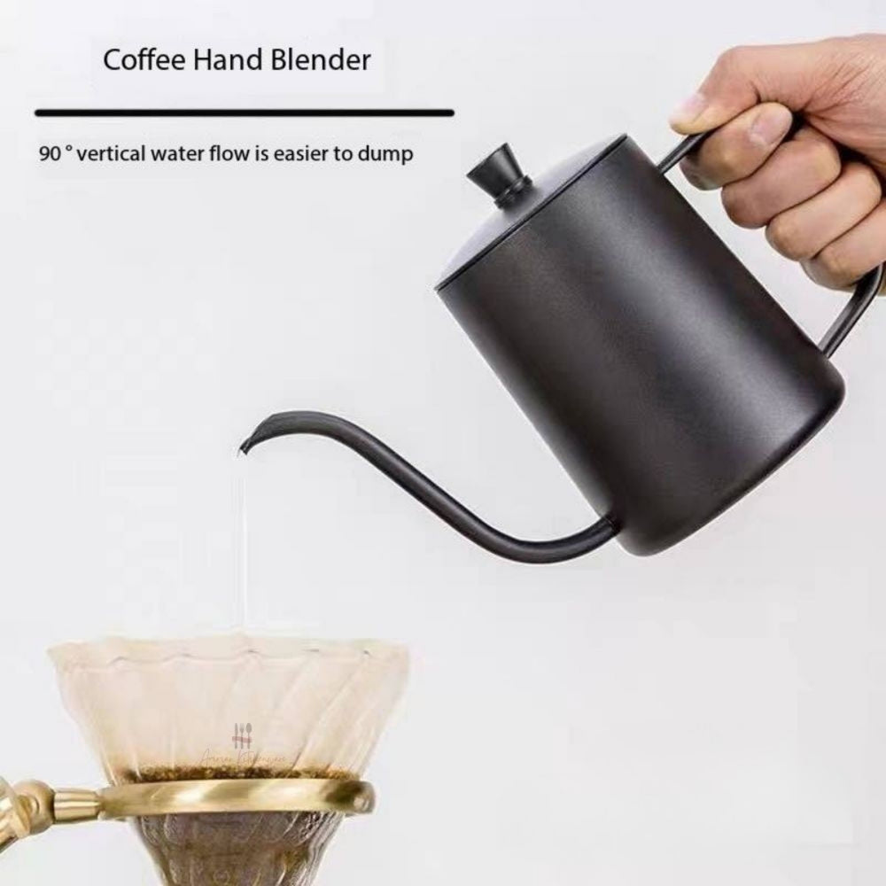 Matte Black V60 Gooseneck Pour Over Coffee Kettle
