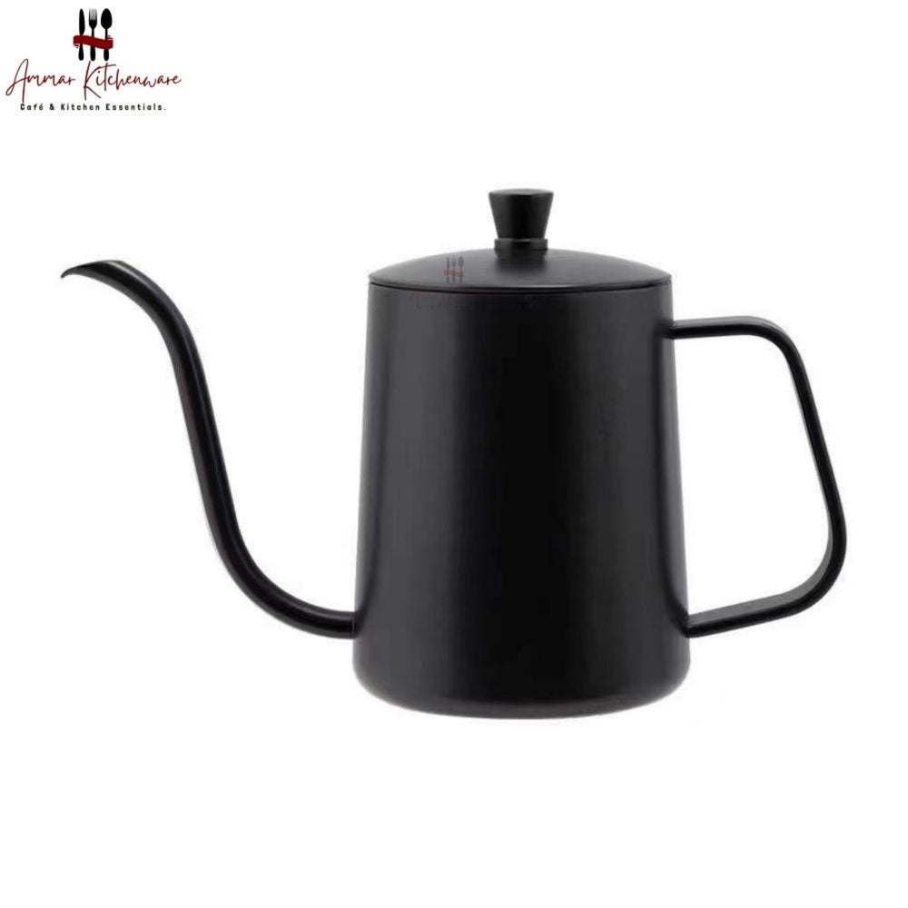 Matte Black V60 Gooseneck Pour Over Coffee Kettle