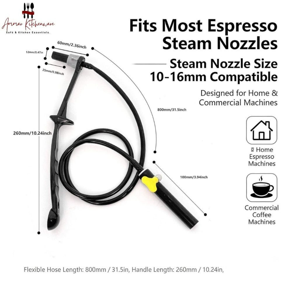Espresso Machine Steam Cleaning Brush