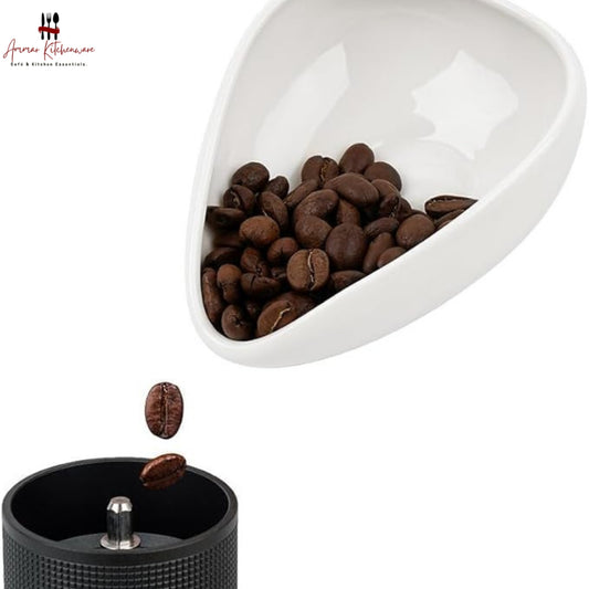 Ceramic Coffee Bean Dosing Tray