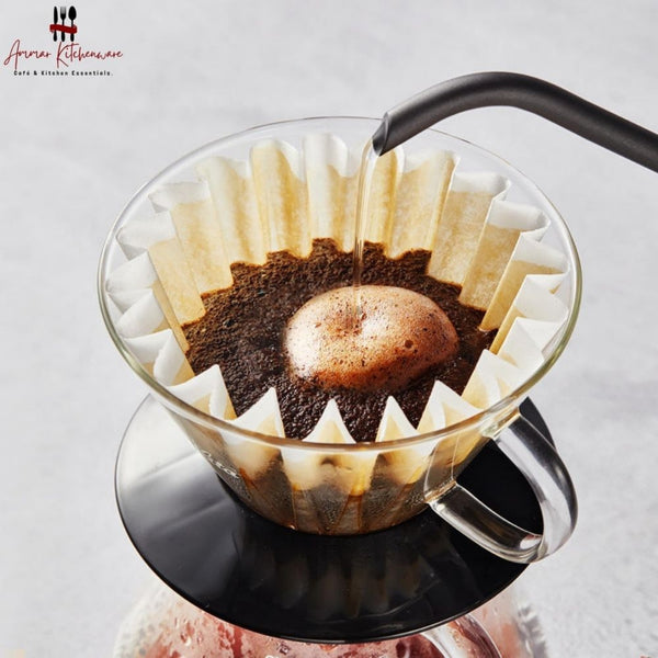 V60 Waved Coffee Paper Filters (Pack Of 50)