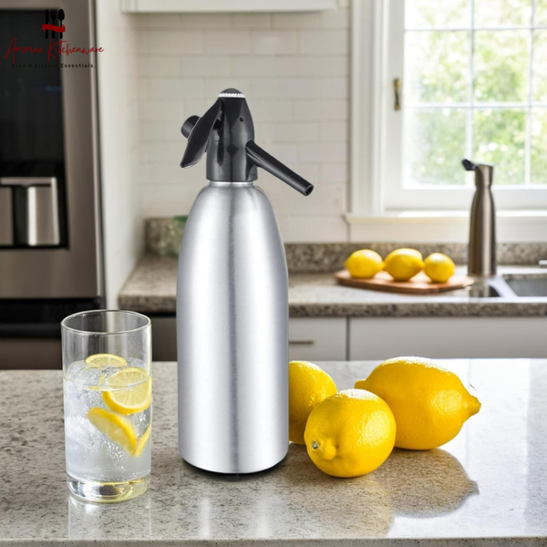 Stainless Steel Soda Dispenser 1000ml
