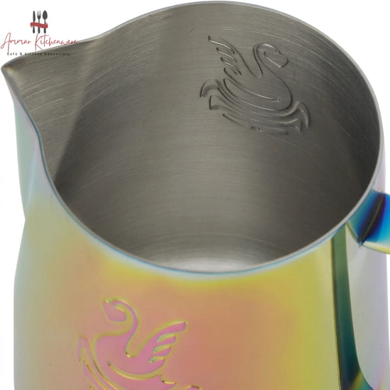 Jibbi Rainbow Stainless Steel Milk Frothing Pitcher