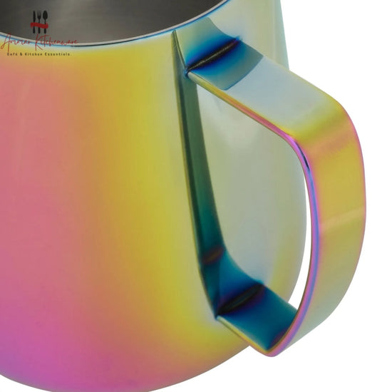 Jibbi Rainbow Stainless Steel Milk Frothing Pitcher