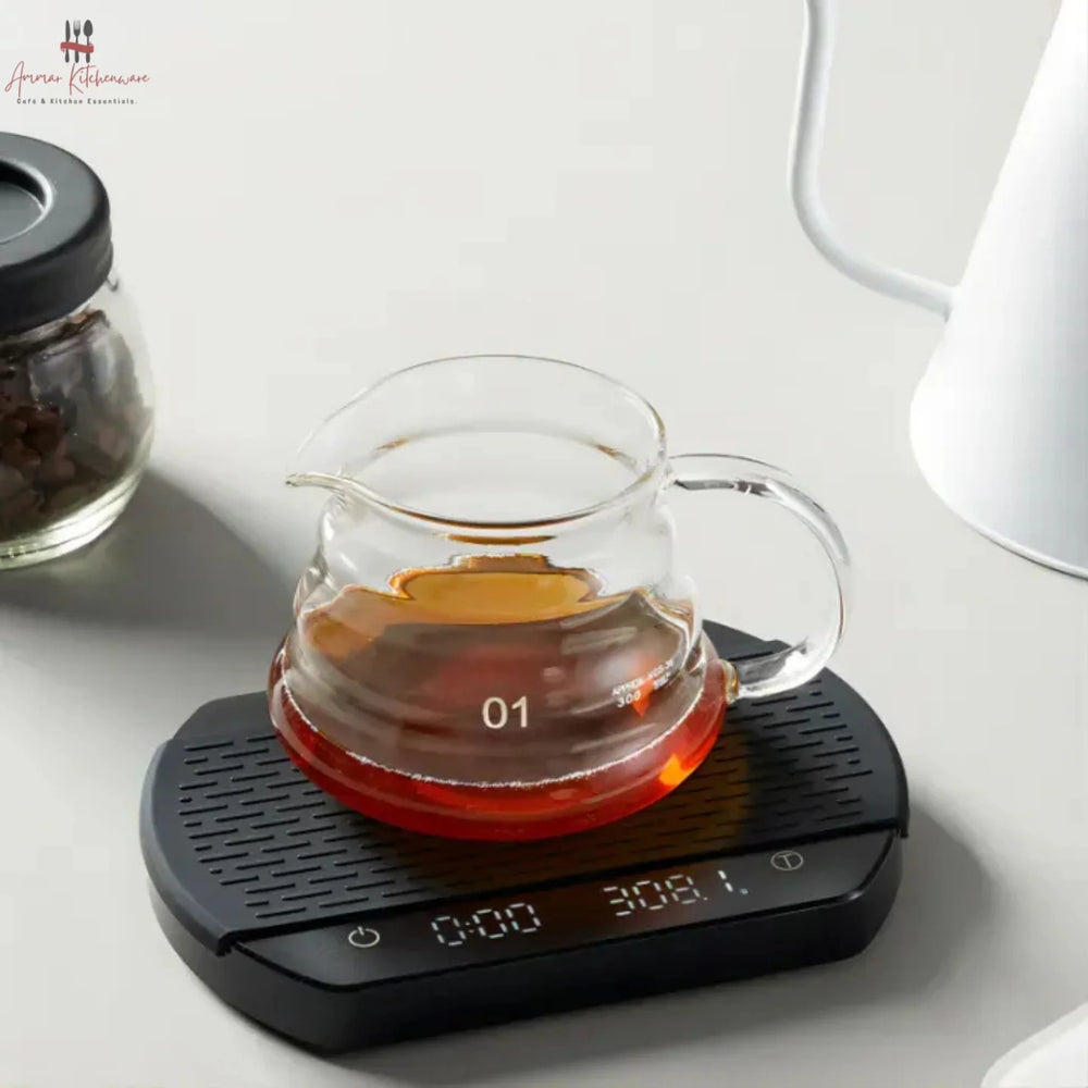 Rechargeable Digital Coffee Scale with Timer (3kg / 0.1g)