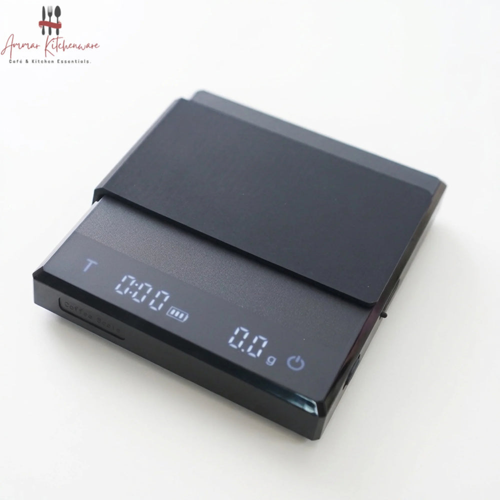 Rechargeable Espresso and Pour Over Coffee Scale with Timer