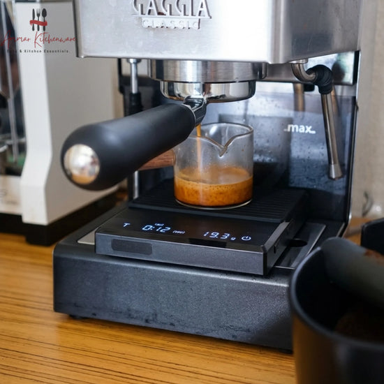 Rechargeable Espresso and Pour Over Coffee Scale with Timer