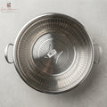Heavy Duty Stainless Steel Round Rice Strainer Colander
