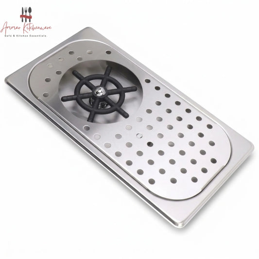 Automatic Cup Washer & Pitcher Rinser with Drip Tray