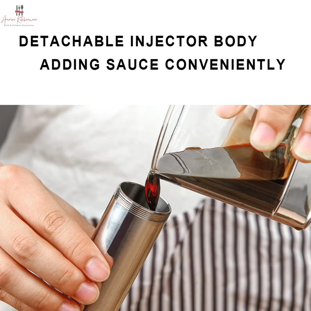 Stainless Steel Meat Injector