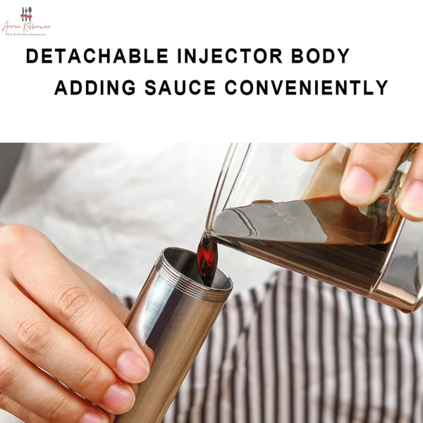 Stainless Steel Meat Injector