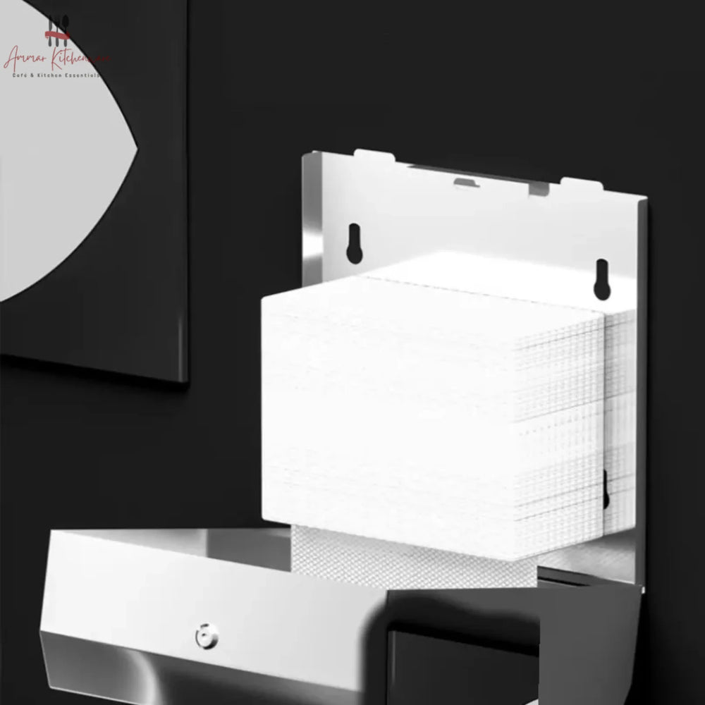 Stainless Steel Wall Mounted Tissue Dispenser