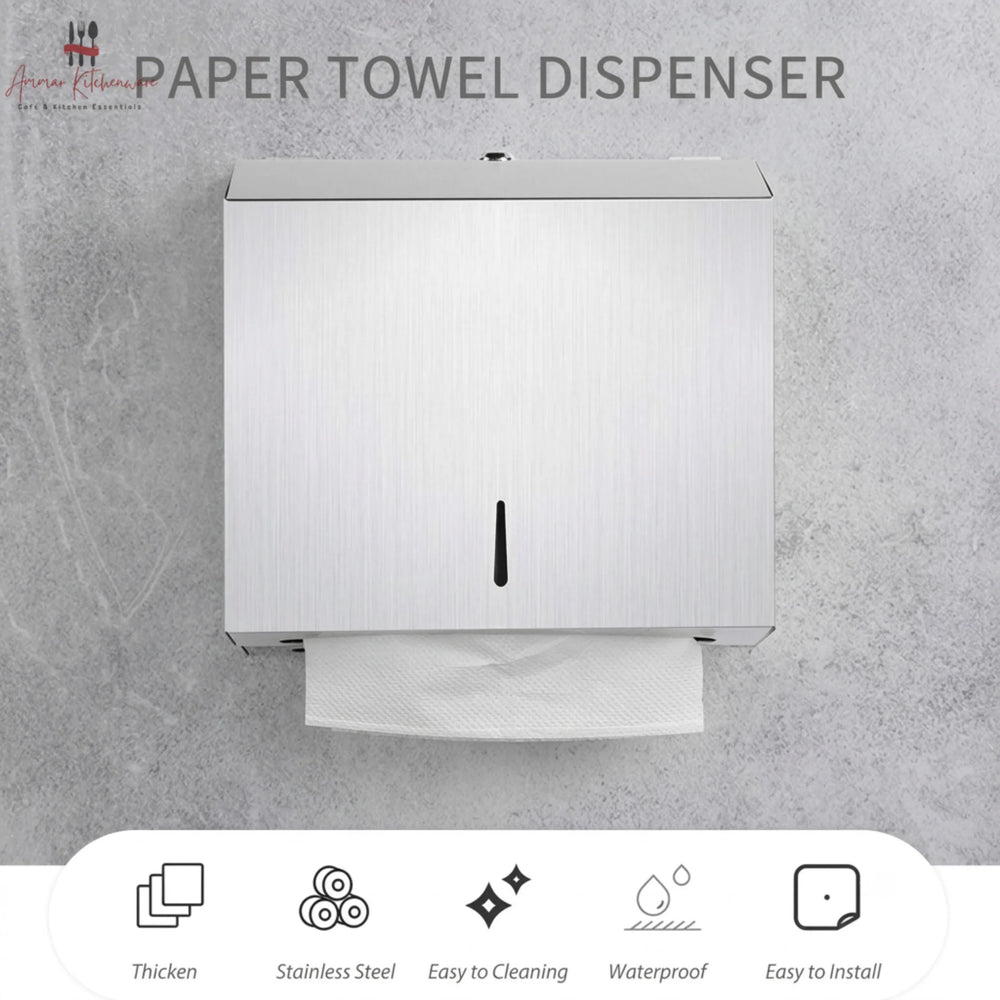Stainless Steel Wall Mounted Tissue Dispenser