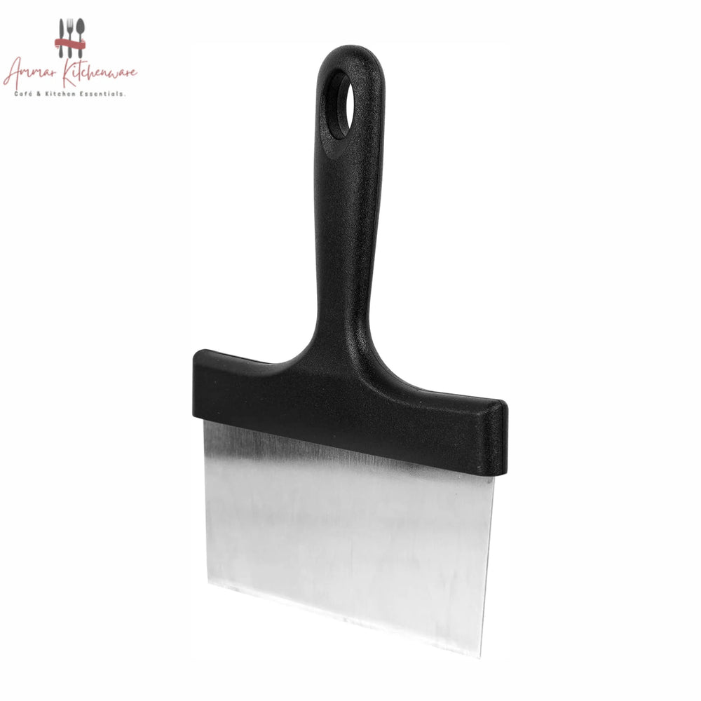 Stainless Steel Griddle Scraper & Pastry Dough Cutter