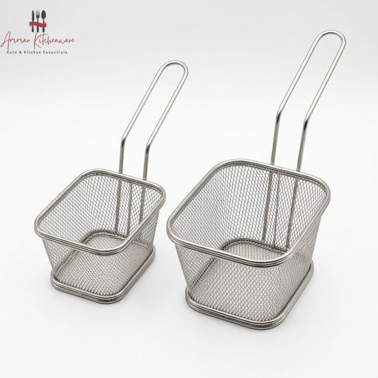 Stainless Steel Fry Serving Basket