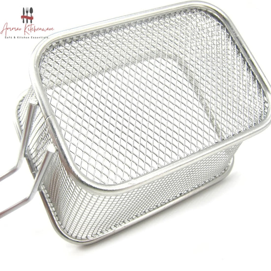 Stainless Steel Fry Serving Basket