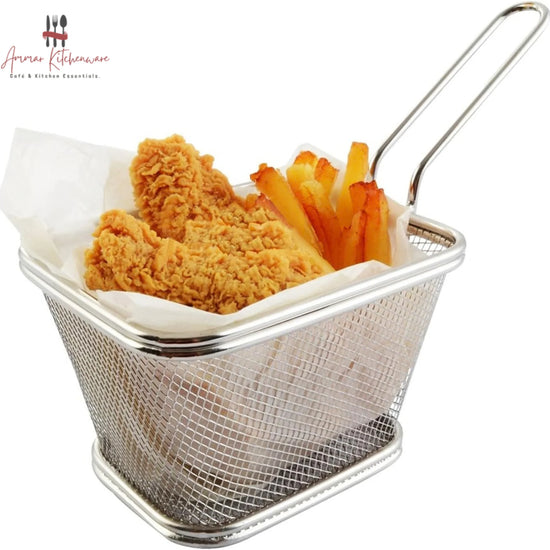 Stainless Steel Fry Serving Basket