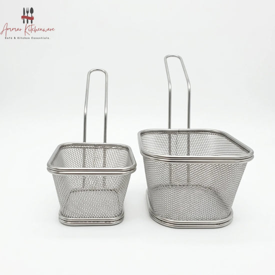 Stainless Steel Fry Serving Basket