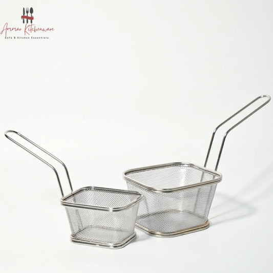 Stainless Steel Fry Serving Basket