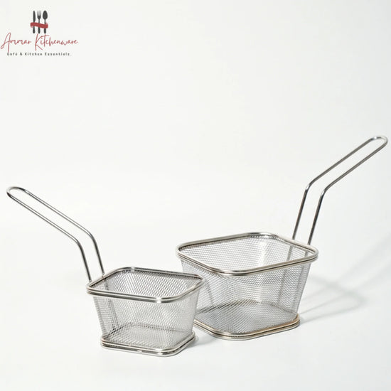 Stainless Steel Fry Serving Basket