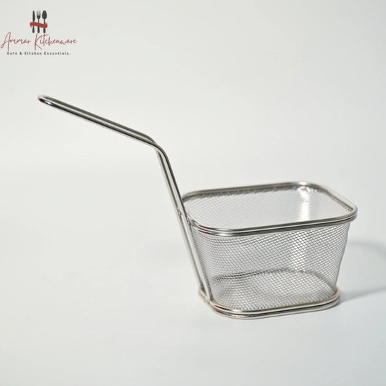 Stainless Steel Fry Serving Basket