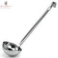 Stainless Steel Portion Ladle with Hooked Handle
