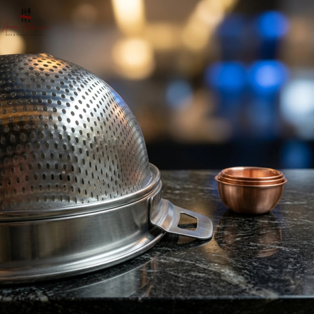 Stainless Steel Square Rice Strainer Colander