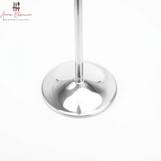 U Shaped Stainless Steel Table Number and Card Holder