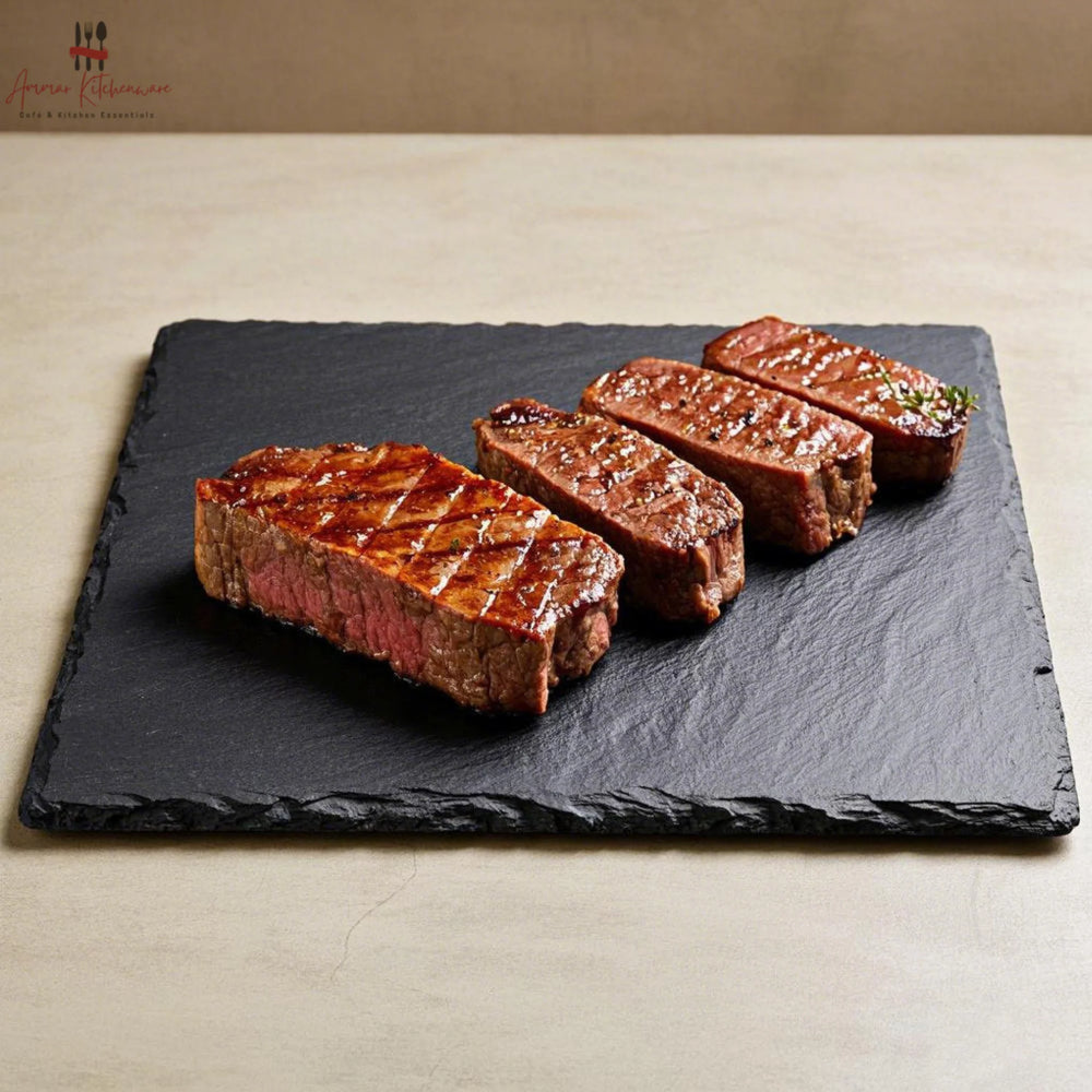 Natural Slate Stone Serving Plate